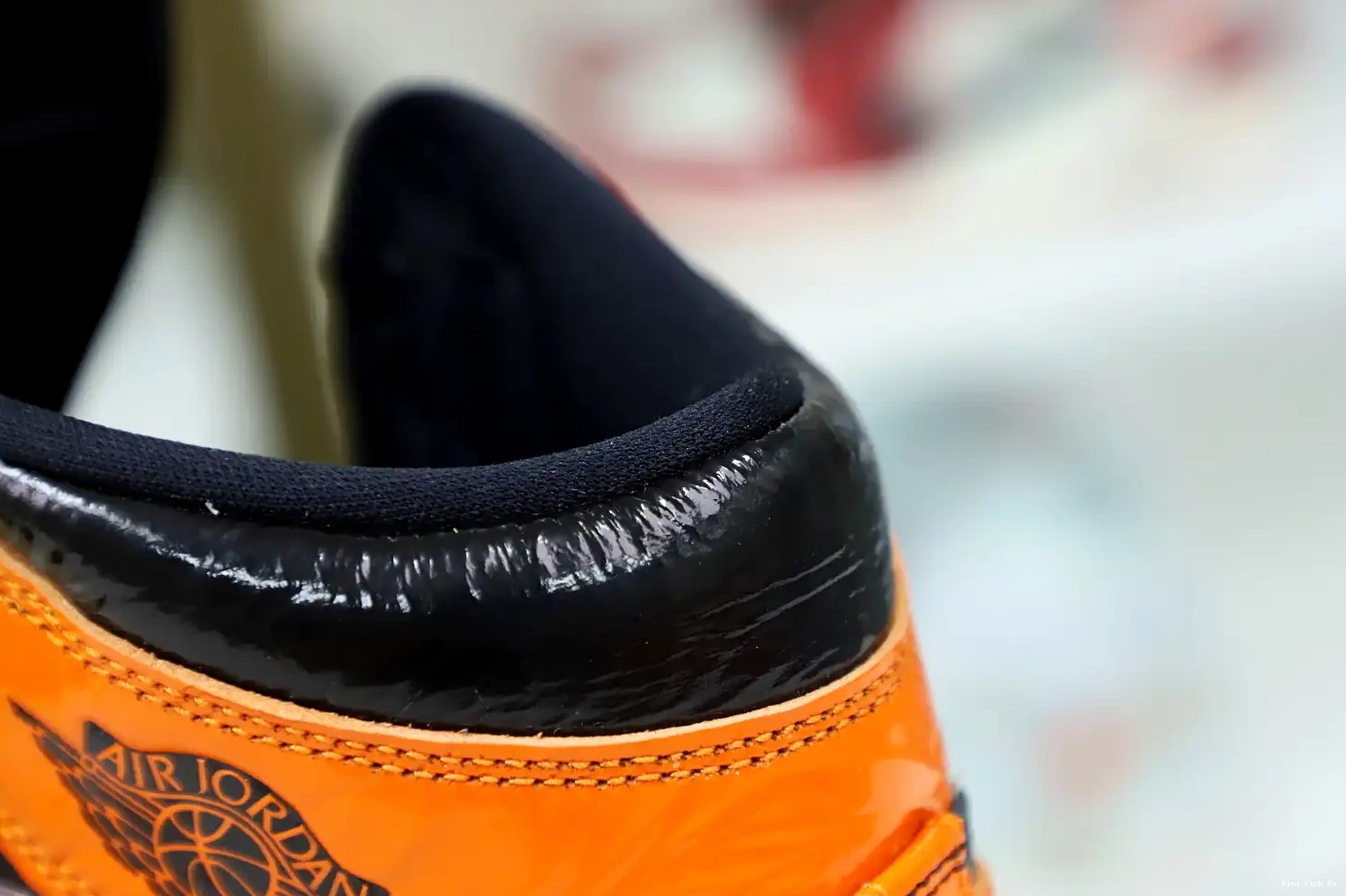BACKBOARD RETRO AIR OG JORDAN HIGH 1 Kimikick 'SHATTERED 3.0' 0530